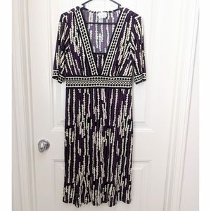 Donna Morgan Jersey Dress 💜